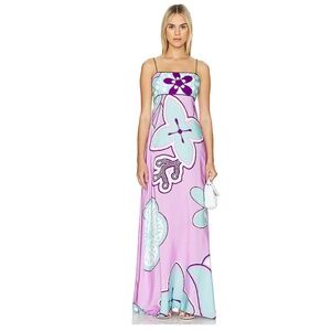 Alexis Purple Floral Dress